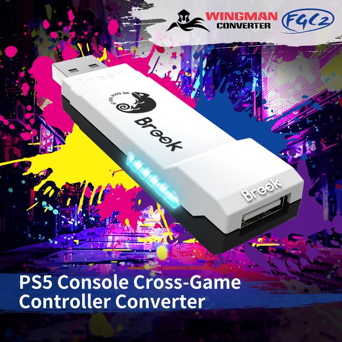 Brook Wingman FGC2 PC PS5 Playstation 5 Converter Multi Controller Adapter