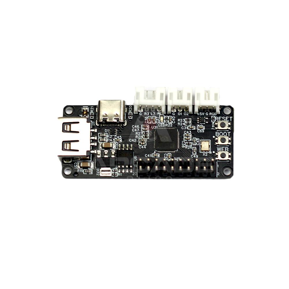 GP2040-CE RP2040 Mini Breakout Board USB Passthrough Fighting Controller Arcade Stick DIY Hitbox PICO