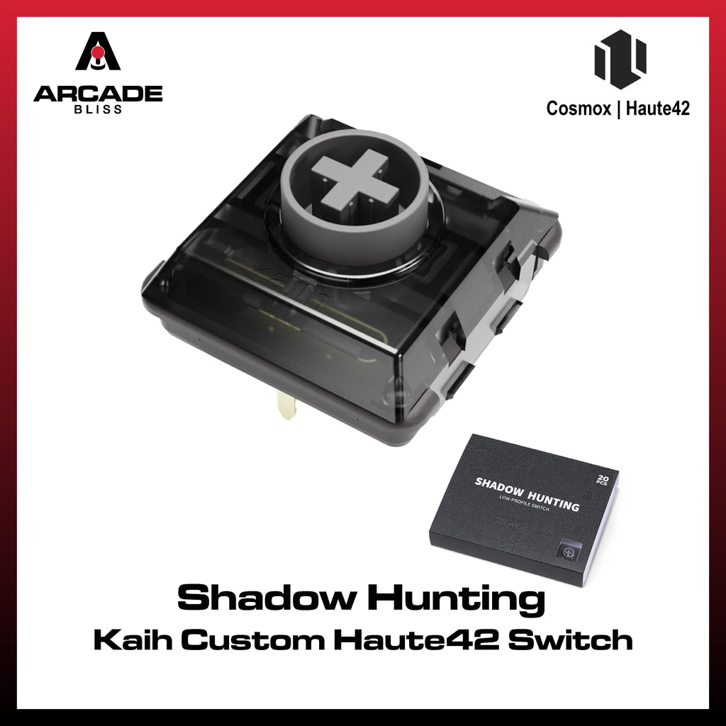 Shadow Hunting Switch Hitbox Haute42 Cosmox Replacement Kailh Low Profile 2.0mm Linear