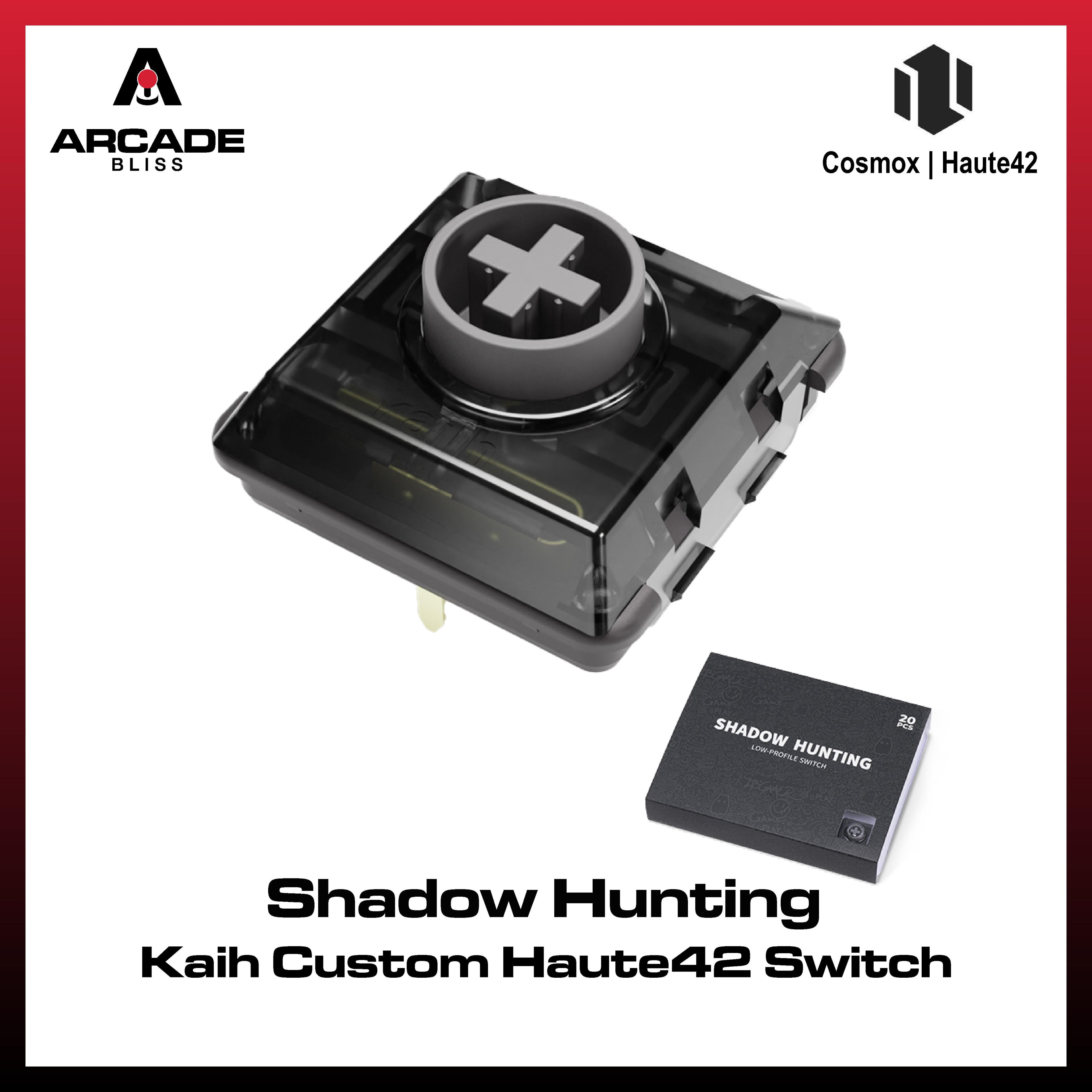 Shadow Hunting Switch Hitbox Haute42 Cosmox Replacement Kailh Low Profile 2.0mm Linear