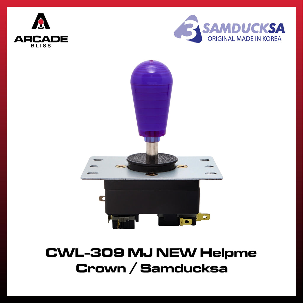 Crown CWL New Helpme Korean Lever Joystick Handle Arcade Stick Original Korea Battop Bat Top Samducksa Help Me