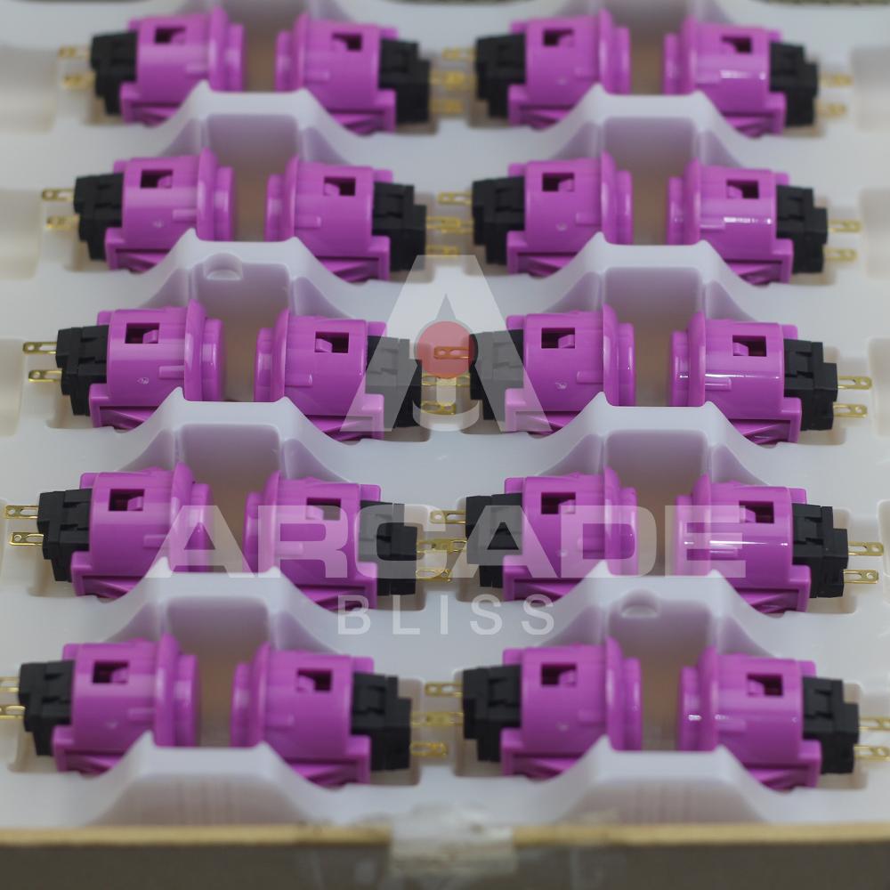 Original SANWA OBSF-24-Y Push On Button 24mm Arcade Stick Fighting Controller Ding Dong Button