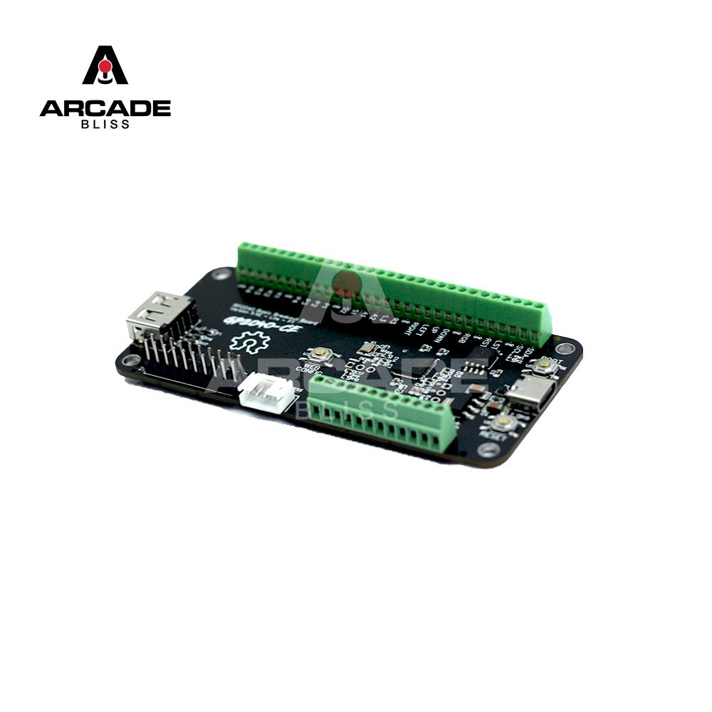 GP2040-CE RP2040 Basic Breakout Board USB Passthrough With Terminal Block Fighting Controller PCB Arcade Stick DIY Hitbox PICO PS5 XBOX