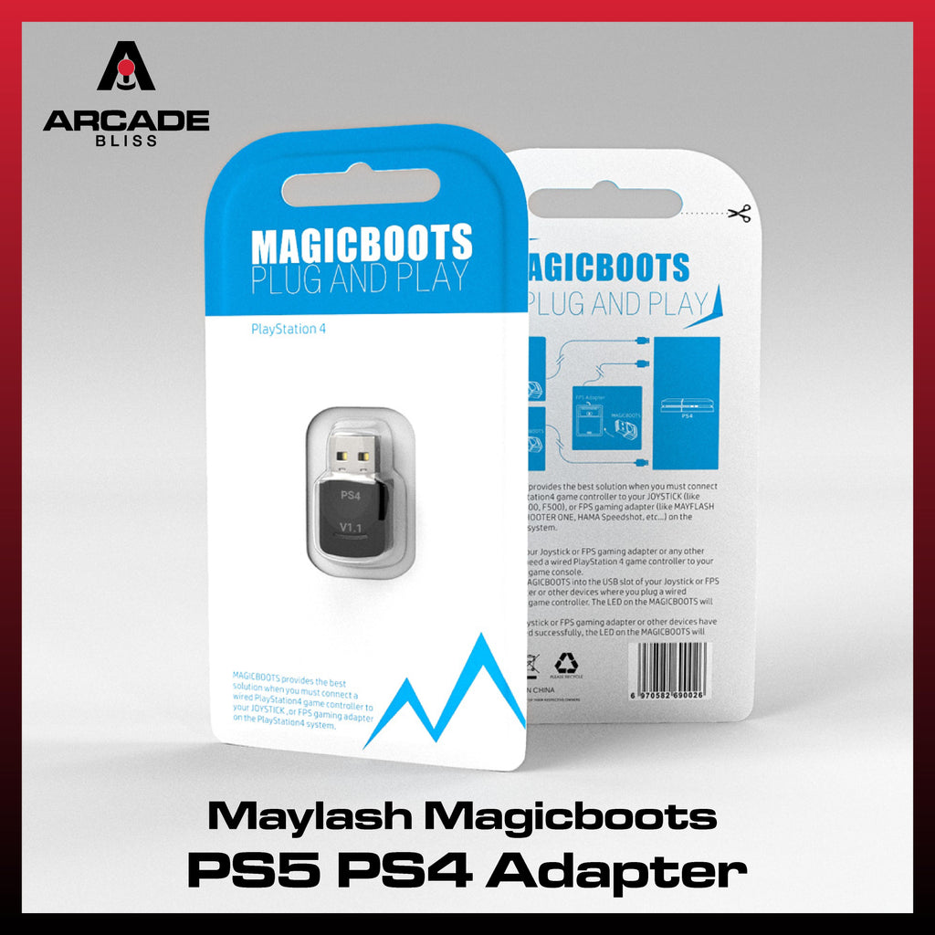 Mayflash MagicBoots FPS Adapter Converter For Hitbox Arcade Stick Xbox One Series X S GP2040-CE USB Passthrough Dongle