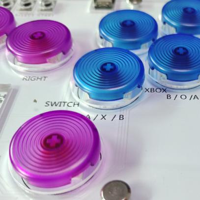 Button Cap Replacement Arcade Hitbox Cap MX Stem Haute Mixbox DIY Keycap