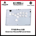 Haute42 T12 Pro V2 RGB Cosmox Hautepad Arcade Joystick Controller Haute Leverless Fighting Stick Fightstick All Button Gamepad