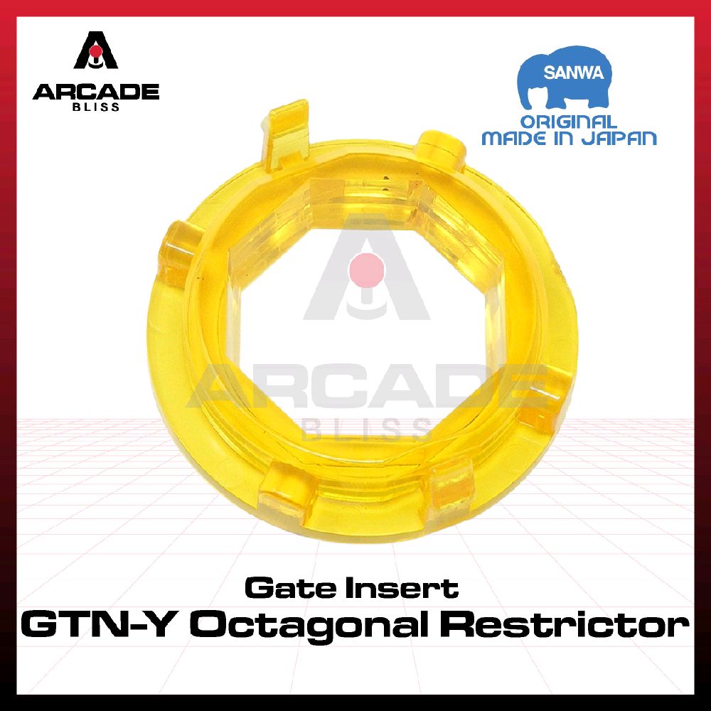Sanwa Gate Restrictor Octagonal Square MOD GTN-Y GTN-R GTN-VI GTX-B Lever Joystick Arcade Stick Parts DIY