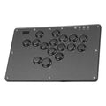 Haute42 U16 U Series Button Rim Black Haute Pad Hitbox Controller Arcade Joystick Controller Leverless for PC Fighting Stick Fightstick All Button Gamepad