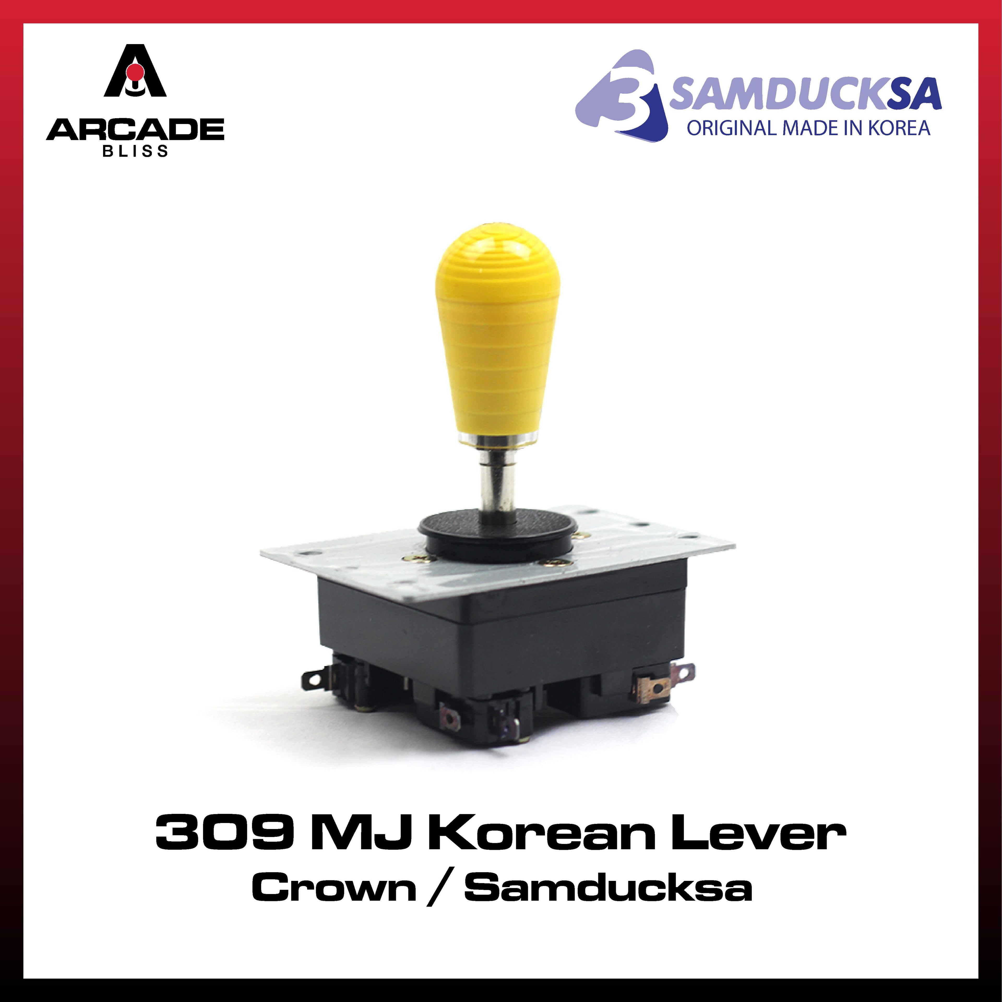 Crown CWL 309 MJ Korean Lever Joystick Handle Arcade Stick Original Korea Battop Bat Top Samducksa