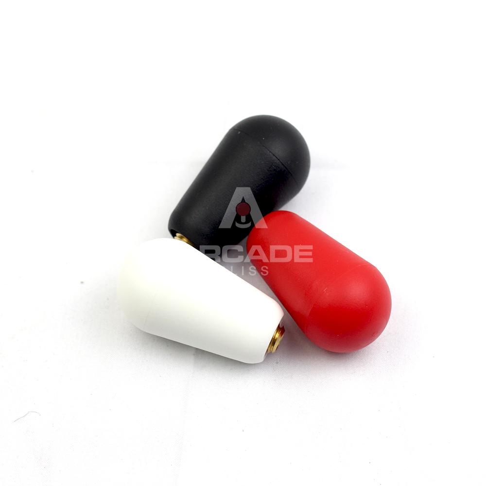Sanwa LB-30 N-S Handle Battop White Putih Bat Top American Style Arcade Stick Controller Accesories Original Japan