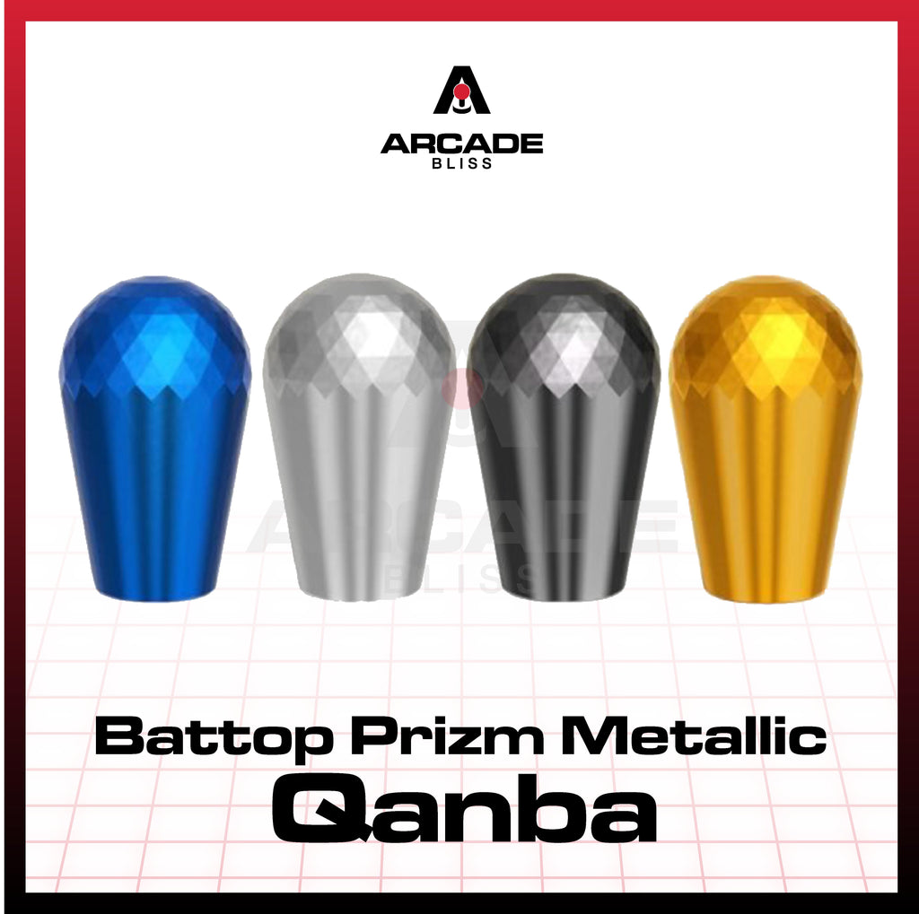 QANBA Prizm Metallic Color Battop Bat Top Joystick Arcade Stick Handle for Fighting Controller Original