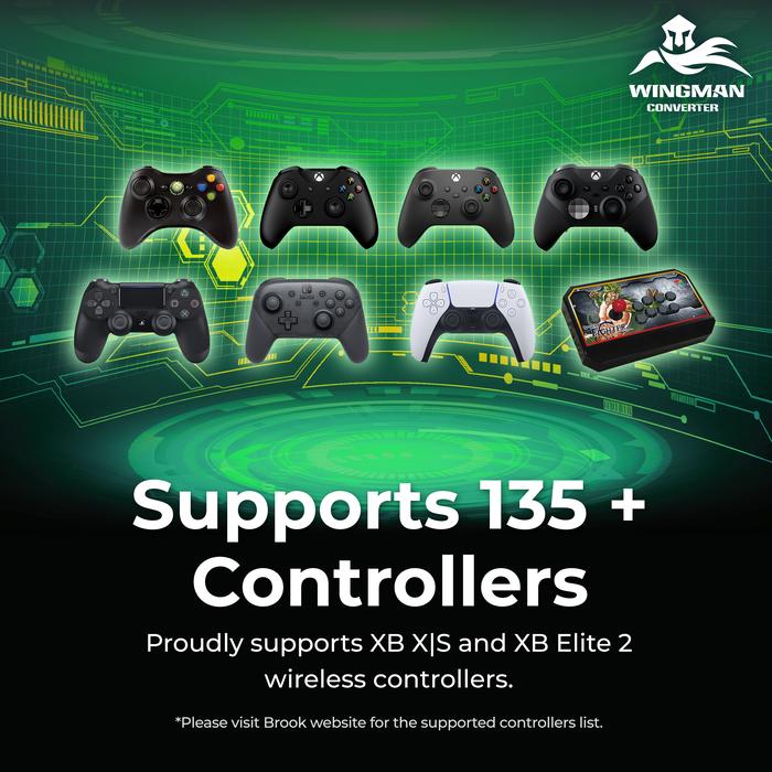 Brook Wingman XB3 Multi Controller Adapter Xbox One S/X Series Converter