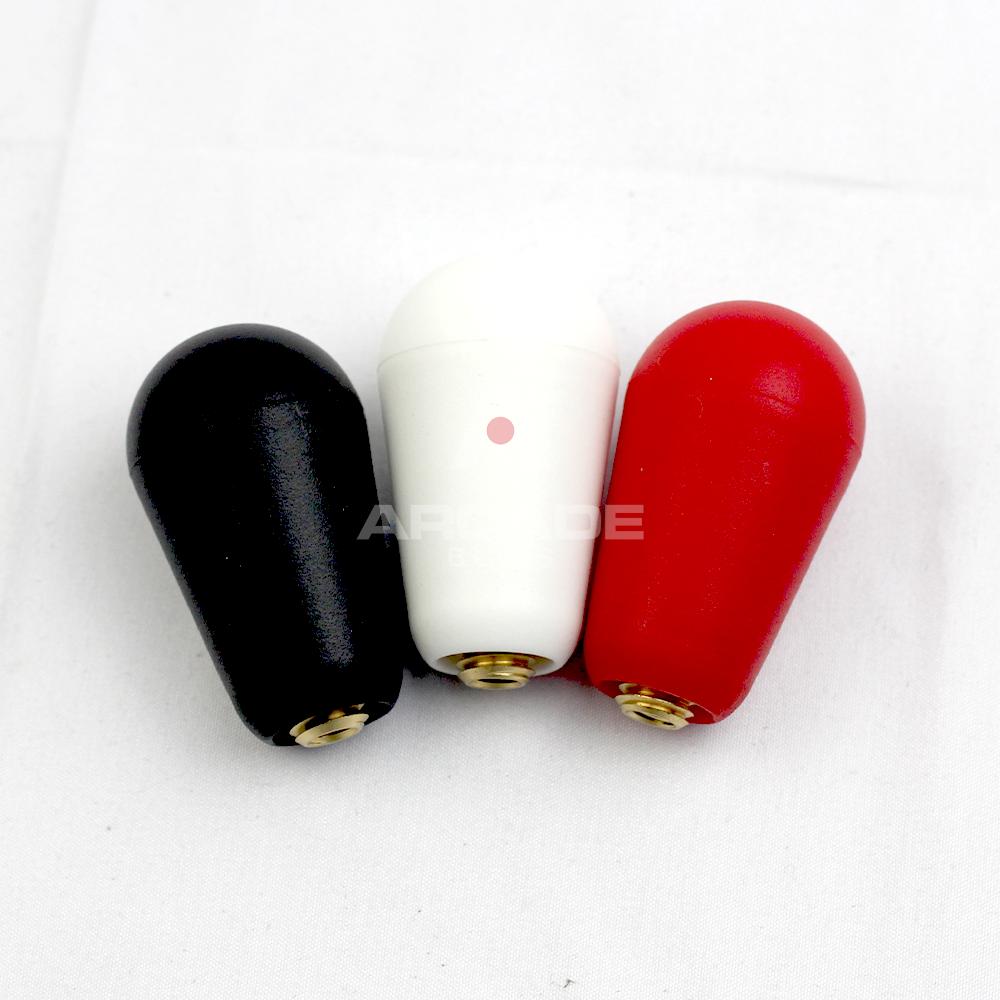Sanwa LB-30 N-S Handle Battop White Putih Bat Top American Style Arcade Stick Controller Accesories Original Japan
