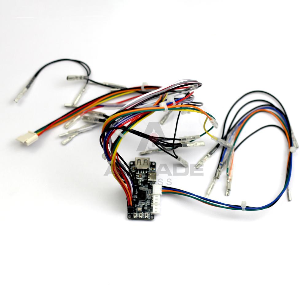GP2040-CE RP2040 Mini Breakout Board USB Passthrough Fighting Controller Arcade Stick DIY Hitbox PICO