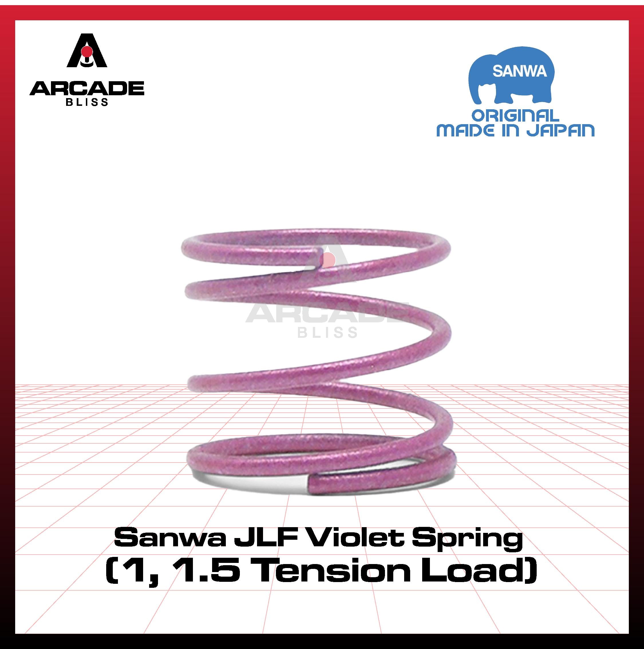 Sanwa Original Spring Mod Tension Load Violet Yellow Red Blue Arcade Stick Lever Part DIY For JLF JLX
