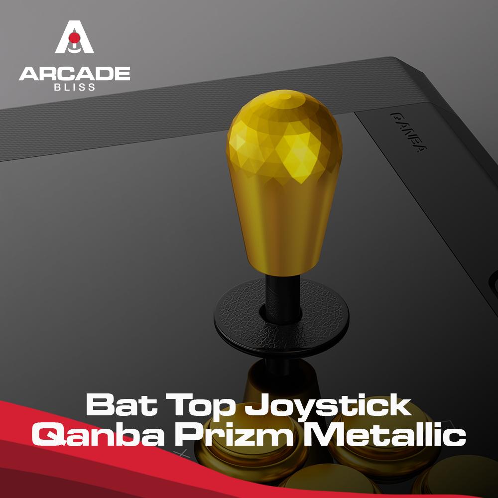 QANBA Prizm Metallic Color Battop Bat Top Joystick Arcade Stick Handle for Fighting Controller Original