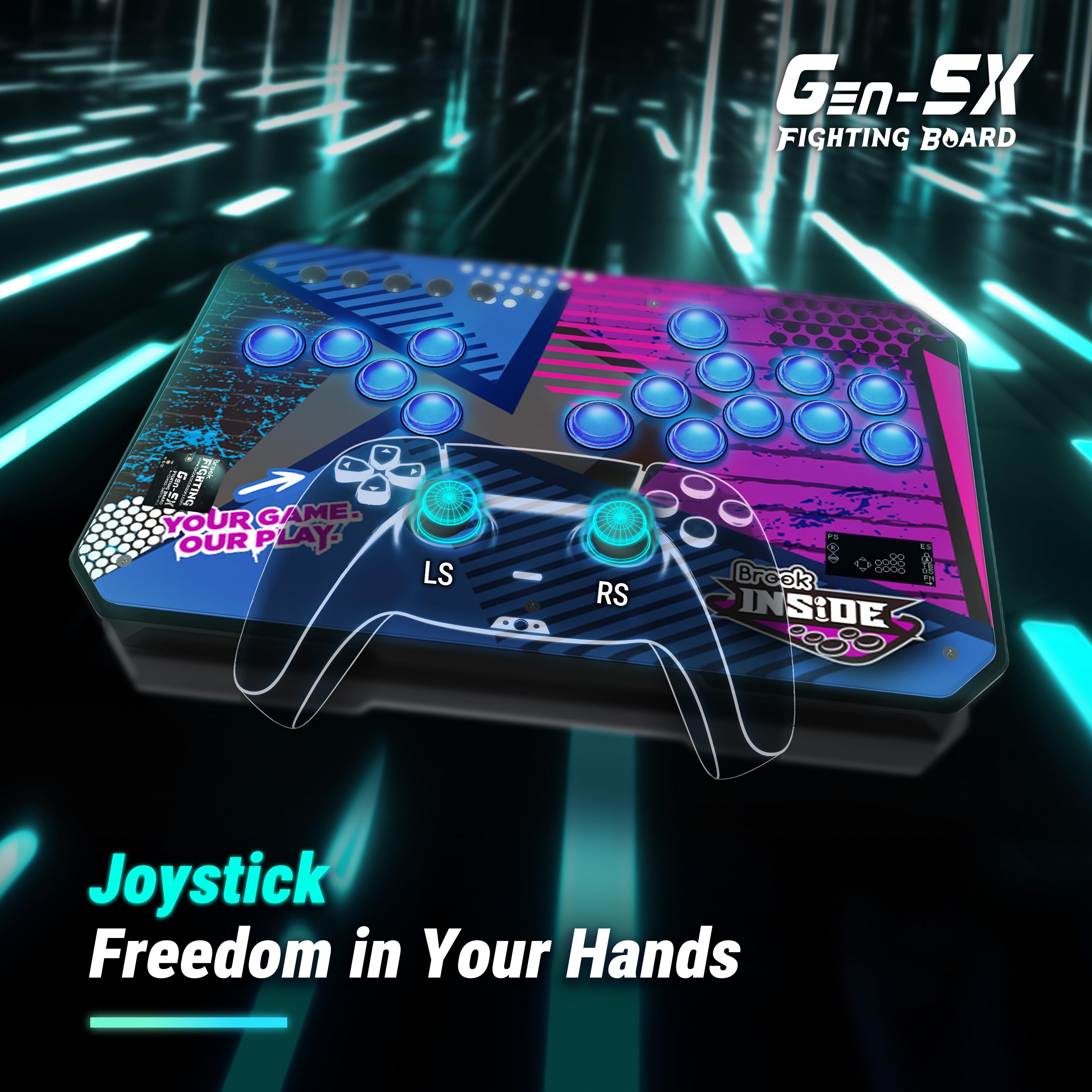 PCB Brook GEN-5X Fighting Board Gen 5 X Controller Arcade Stick DIY For PS5 Xbox X S Series